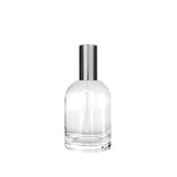 New High Glass Glass Bottle Lassen Spray Pump with Overcap / Silver / Case (60pcs) Begonia 100 ML 18/415