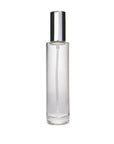 New High Glass Glass Bottle Lassen Spray Pump with Overcap / Silver / Case (88pcs) Camellia 50 ML 18/415