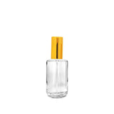 New High Glass Glass Bottle Lassen Sprayer with Overcap / Gold / Case (96pcs) Daphne 50ml 18/415