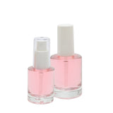 New High Glass Glass Bottle Marigold Skincare