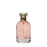 New High Glass Glass Bottle Orbit Surlyn Spray Pump - Shiny Gold / Case (60pcs) Begonia 100ml 15MM