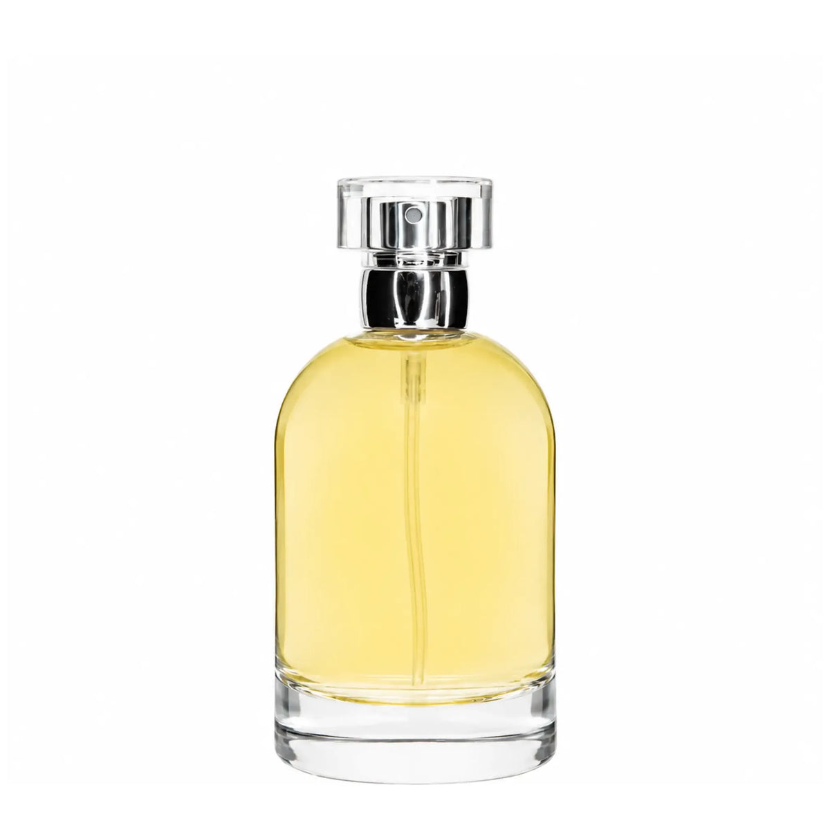 New High Glass Glass Bottle Orbit Surlyn Spray Pump - Shiny Silver / Case (60pcs) Begonia 100ml 15MM Surlyn Cap