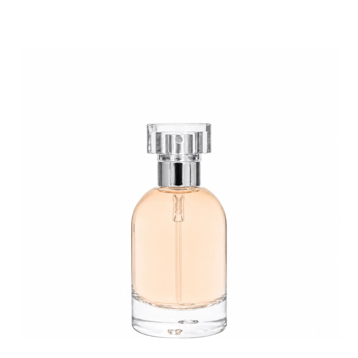 New High Glass Glass Bottle Orbit Surlyn Spray Pump - Shiny Silver / Case (90pcs) Begonia 50 ML 15MM Surlyn Cap