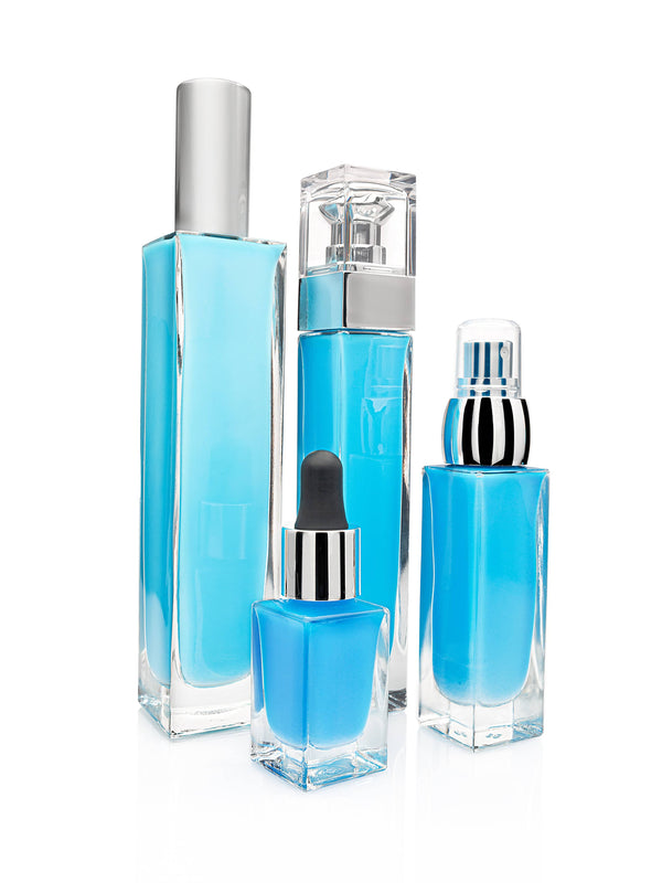 New High Glass Glass Bottle Zinnia Slim