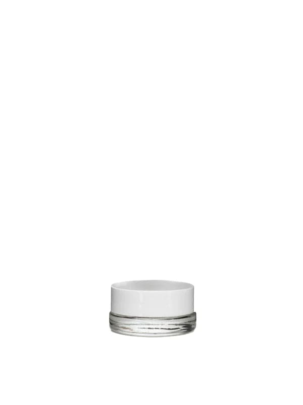 New High Glass Glass Jar Camellia 5ml Jar 40/400SP