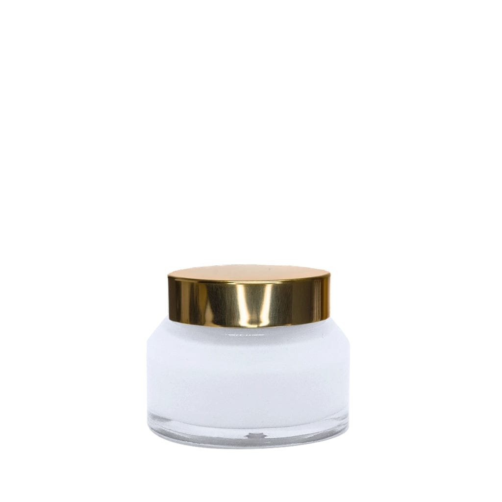 New High Glass Glass Jar Gold Azalea Cap 45/400sp / Case (120 pcs) Azalea 50 ml Jar 45/400