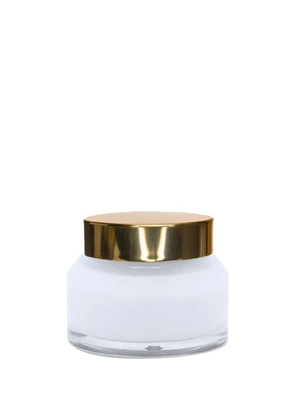 New High Glass Glass Jar Gold Azalea Cap 45/400sp / Case (120 pcs) Azalea 50 ml Jar 45/400