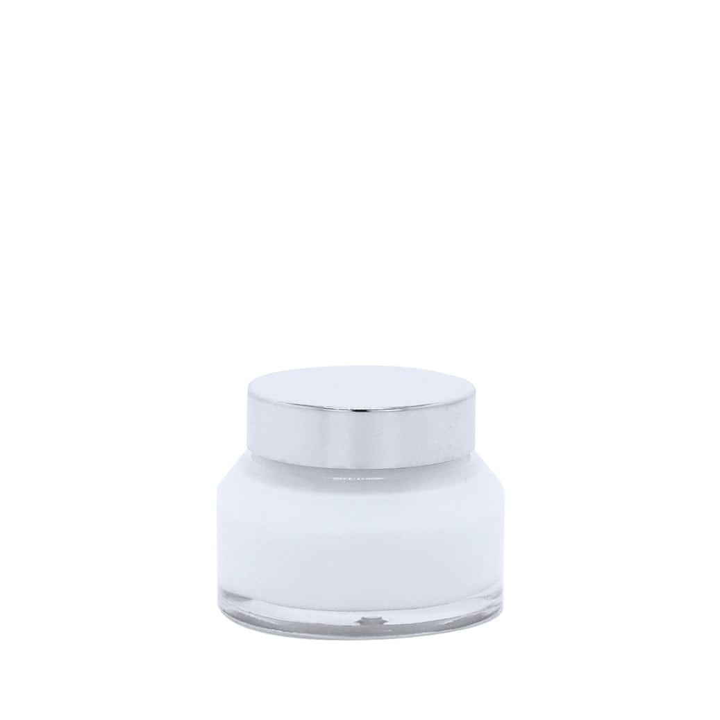 New High Glass Glass Jar Silver Azalea Cap 45/400sp / Case (120 pcs) Azalea 50 ml Jar 45/400