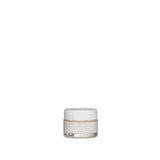 New High Glass Glass Jar White Camellia Cap 40/400sp / Case (180pcs) Camellia 15ml Jar 40/400SP