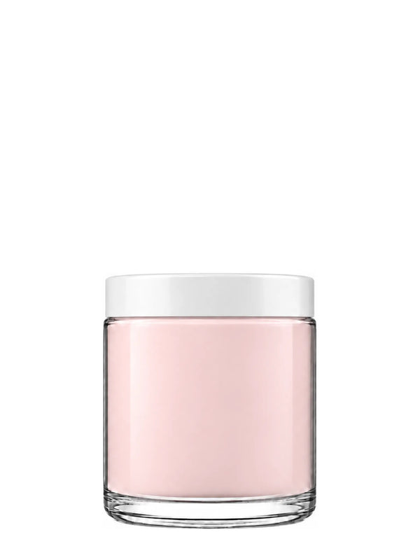 New High Glass Glass Jar White SS Cap 58/400 / Case (96pcs) Sage 4oz Jar 58/400