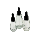New High Glass ITALIA FLINT 15ML 18/415 WITH BLACK DROPPER - Units per case - 70