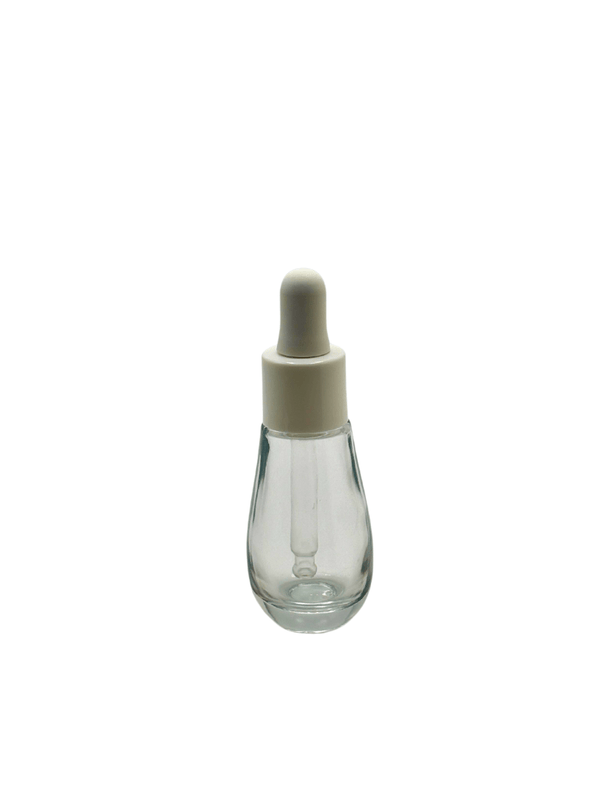 New High Glass ITALIA FLINT 15ML 18/415 WITH WHITE DROPPER - Units per case - 70