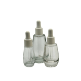 New High Glass ITALIA FLINT 15ML 18/415 WITH WHITE DROPPER - Units per case - 70