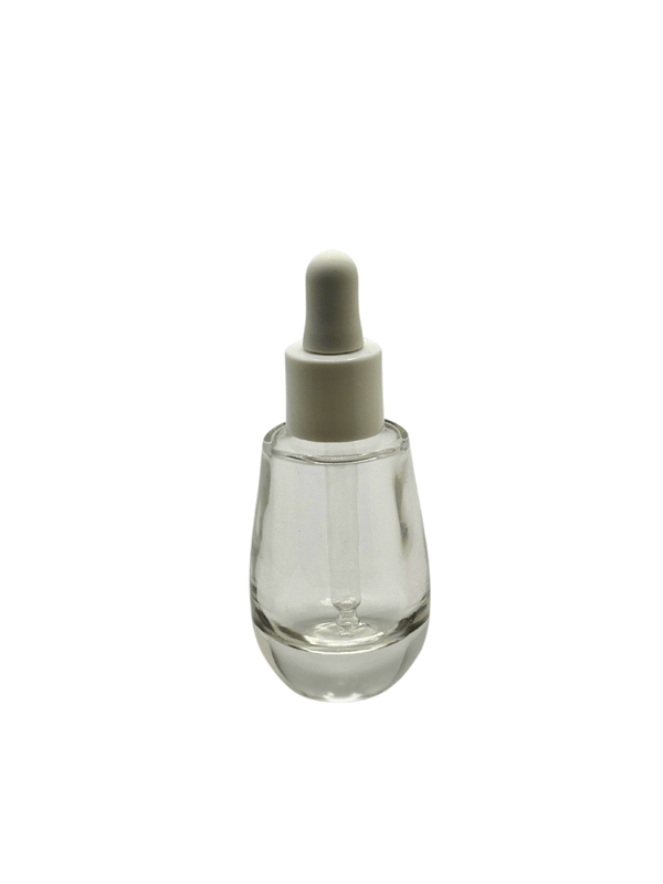 New High Glass ITALIA FLINT 30ML 18/415 WITH WHITE DROPPER - Units per case - 48
