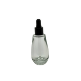 New High Glass ITALIA FLINT 50ML 18/415 WITH BLACK DROPPER - Units per case - 35
