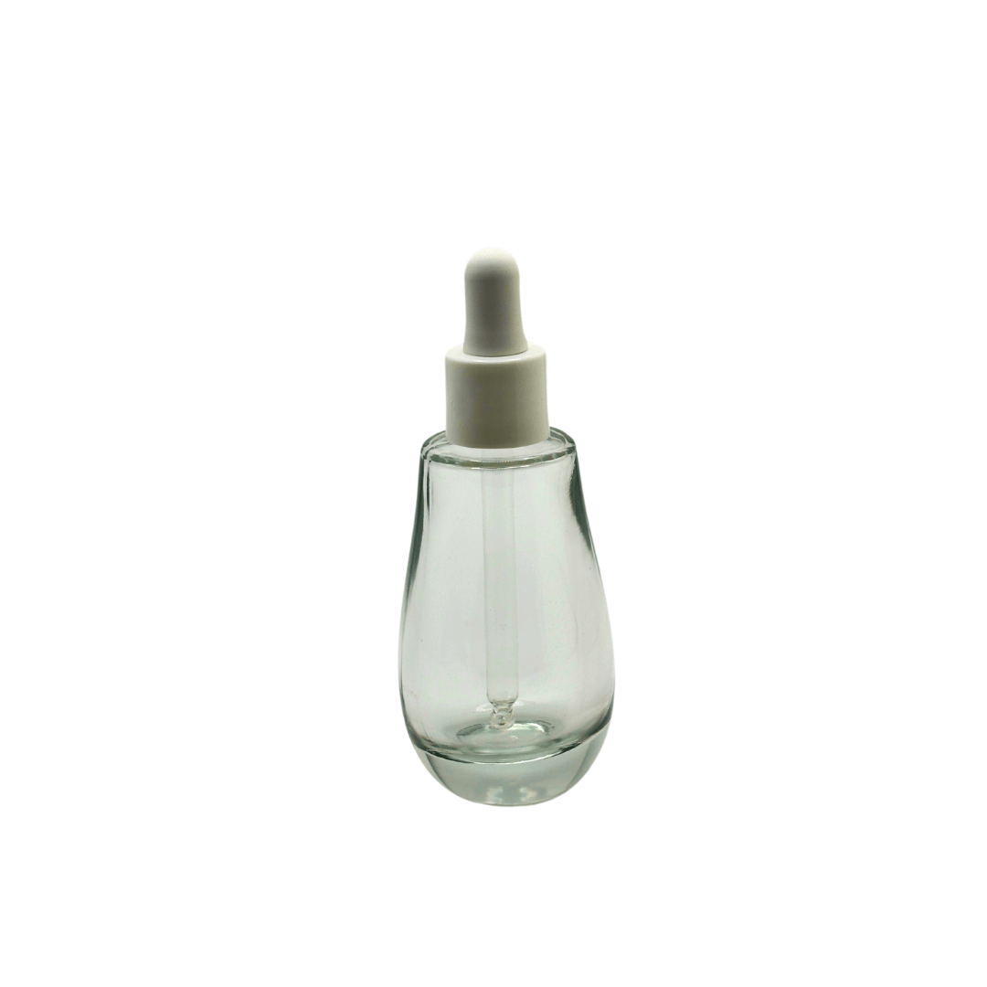 New High Glass ITALIA FLINT 50ML 18/415 WITH WHITE DROPPER - Units per case - 35