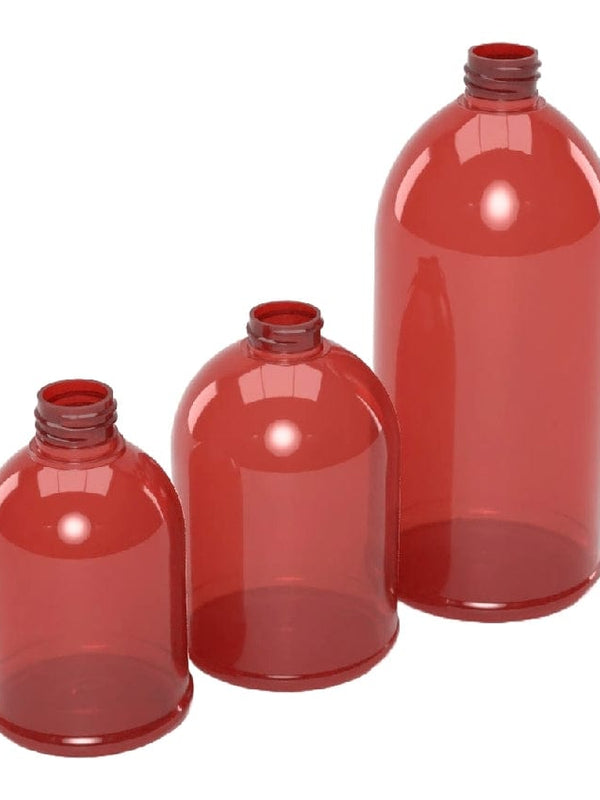 New High Glass Plastic bottle Begonia Bath & Body