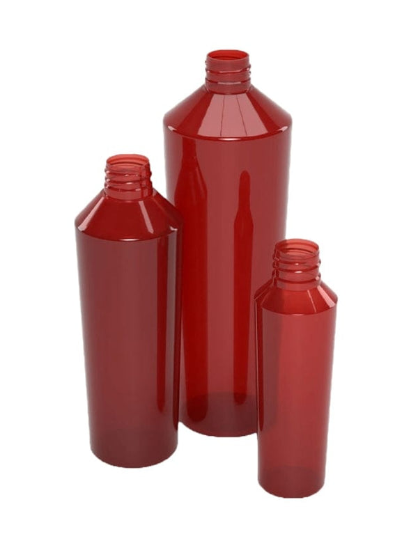 New High Glass Plastic bottle Dahlia