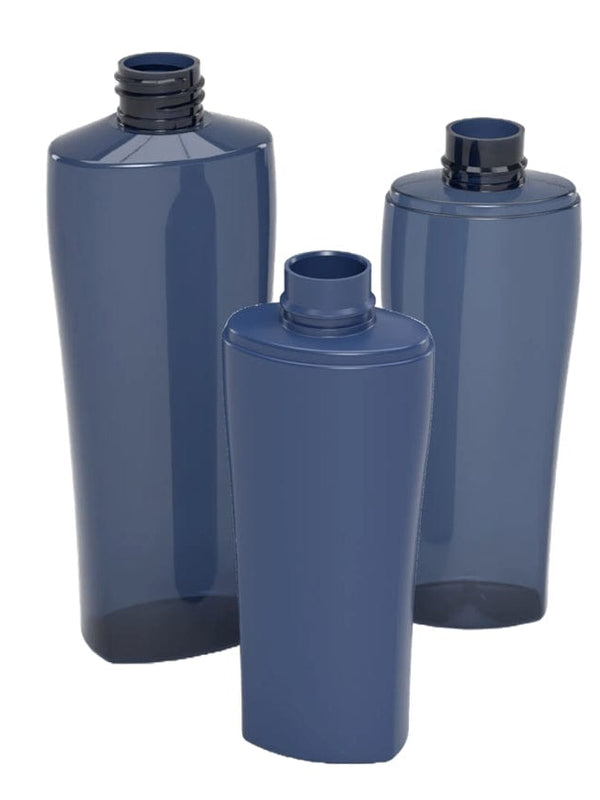 New High Glass Plastic bottle Hazel