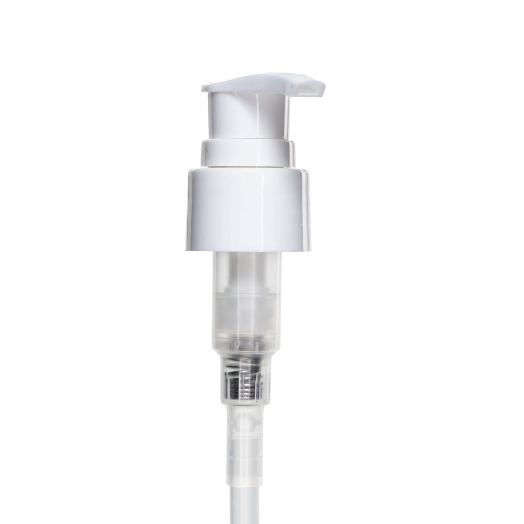 New High Glass Treatment Pumps White - 24/410 Lotion Pump 24/410