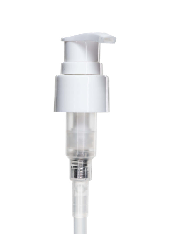 New High Glass Treatment Pumps White - 24/410 Lotion Pump 24/410