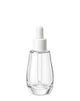 New High Glass White ITALIA FLINT 30ML 18/415 WITH CERVINO DROPPER