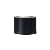 New High Glass cap 13/415 / Black Fine Ribbed Cap 13/415