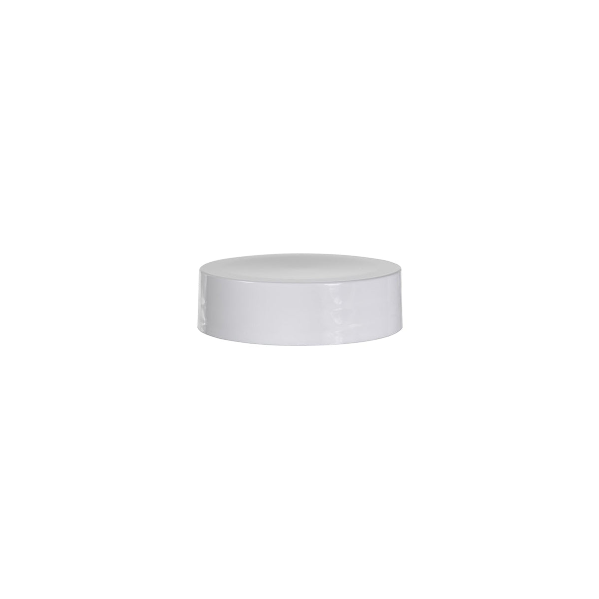 New High Glass cap 40/400SP / White Camellia Jar Cap