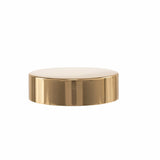 New High Glass cap 53/400 - Shiny Gold Metal Shiny Straight Cap