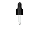 New High Glass Dropper 18/415 - 49mm / Black Cervino 18/415 Dropper