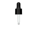 New High Glass Dropper 18/415 - 52mm / Black Cervino 18/415 Dropper