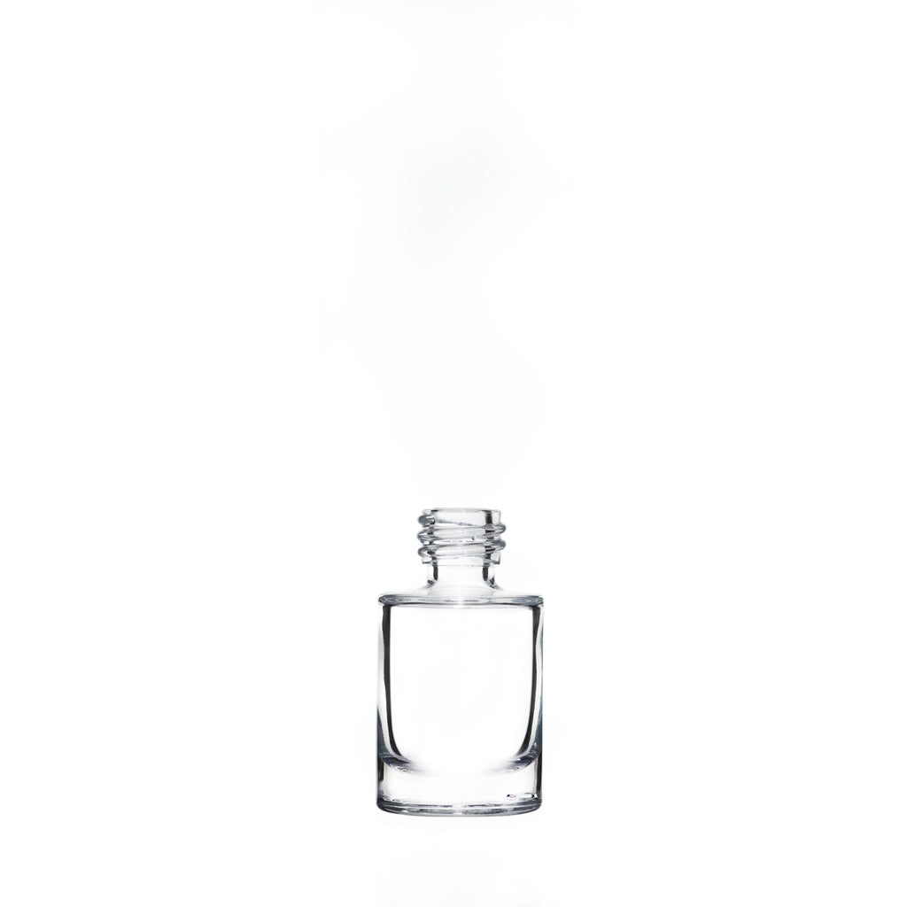 New High Glass Glass Bottle 15ml - 18/415 Camellia Skincare