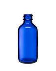 New High Glass Glass Bottle 2 oz - 20/400 Boston Round Cobalt Blue
