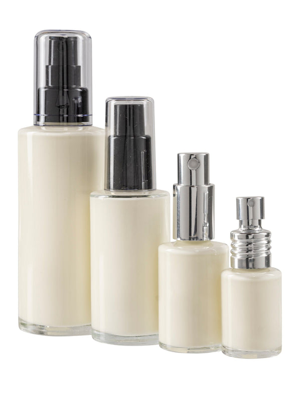 New High Glass Glass Bottle Sage