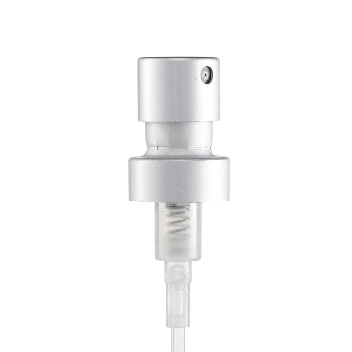 New High Glass Spray Pumps 15mm / Matte Silver/Matte Silver/Natural Spray Crimp Pump