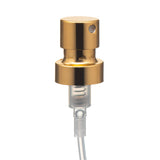 New High Glass Spray Pumps 15mm / Shiny Gold/Shiny Gold/Natural Spray Crimp Pump