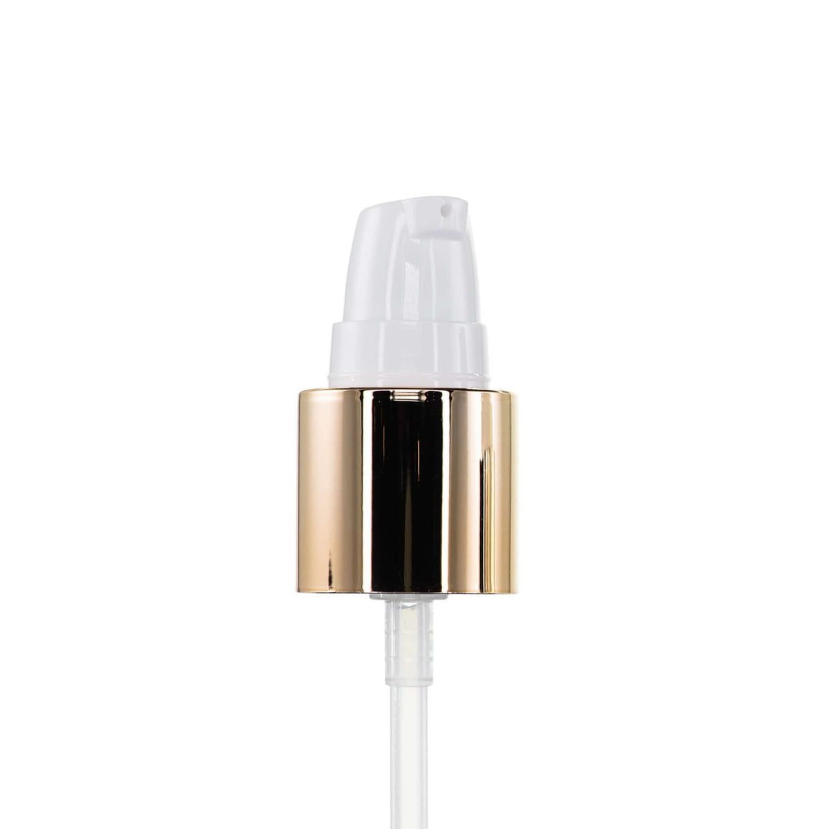 New High Glass Treatment Pumps 20/400 / Shiny Gold/White / Case Long Neck 20/400 Treatment Pumps